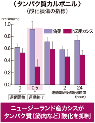 タンパク質カルボニル図