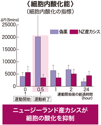 細胞内酸化能図